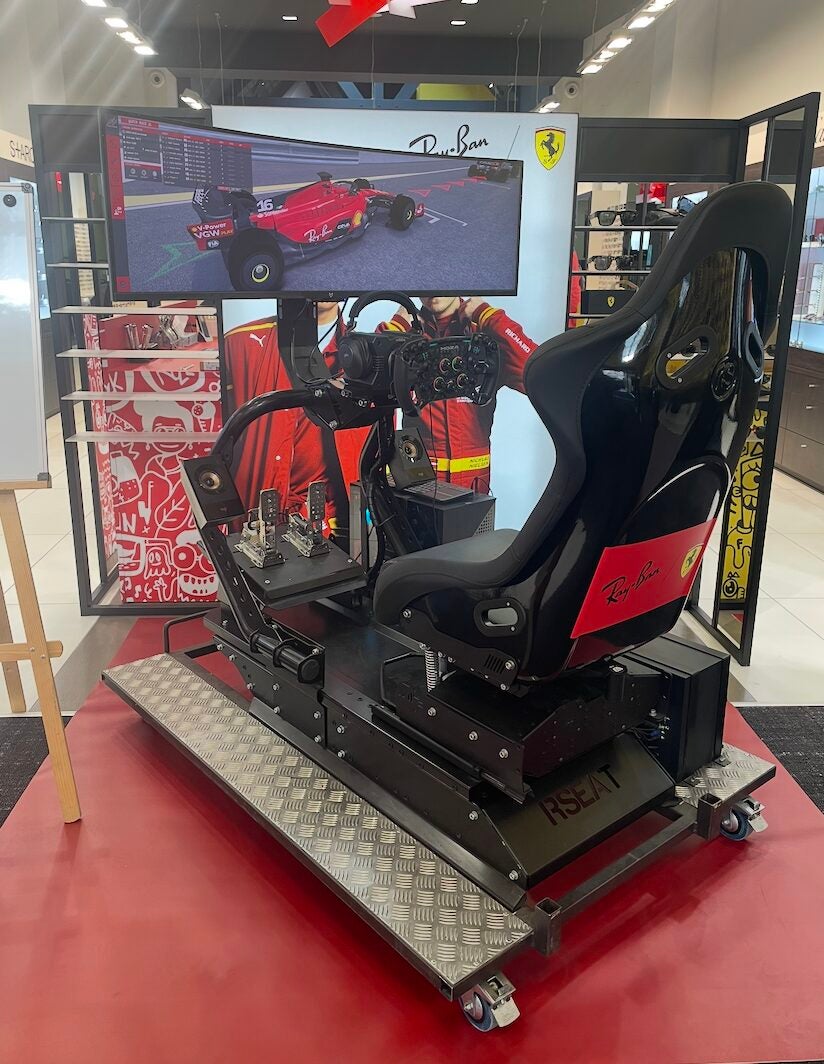 Simulateur de course au Mans